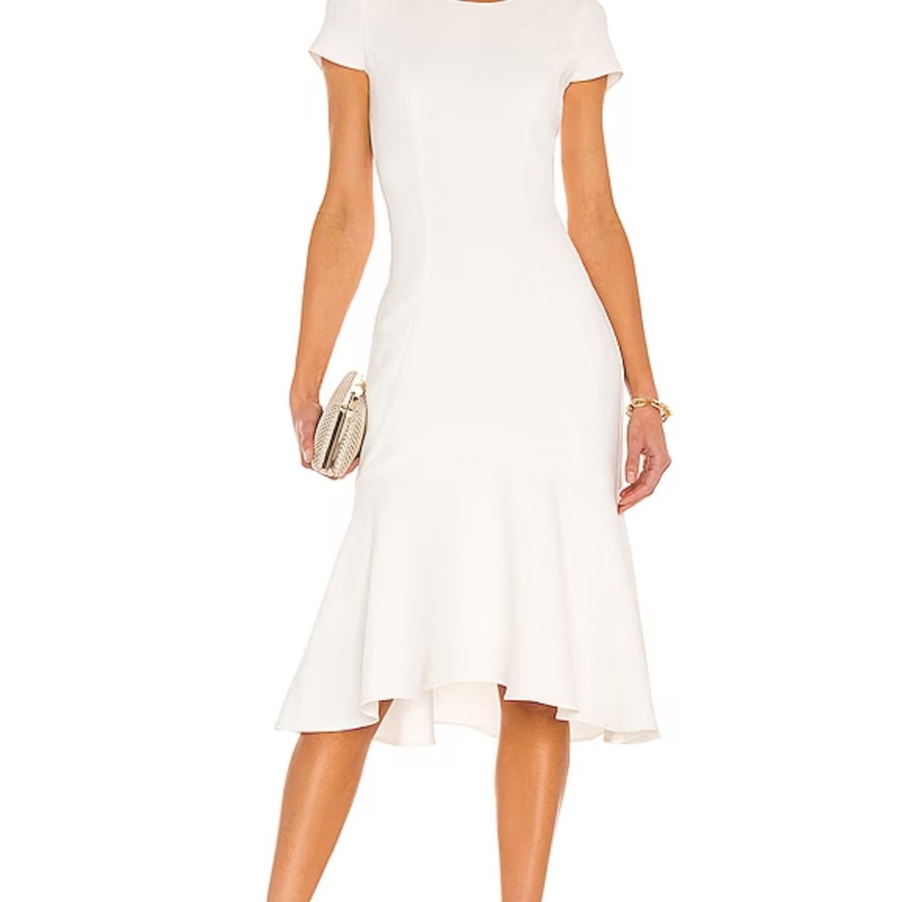 Amanda Uprichard Evalina Dress Elegant White Dress